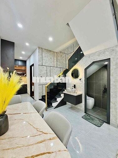 Nhà Mới 1 Trệt 1 Lầu -Hẻm Xe Hơi -Góc 2 Mặt Tiền Lê Văn Thọ