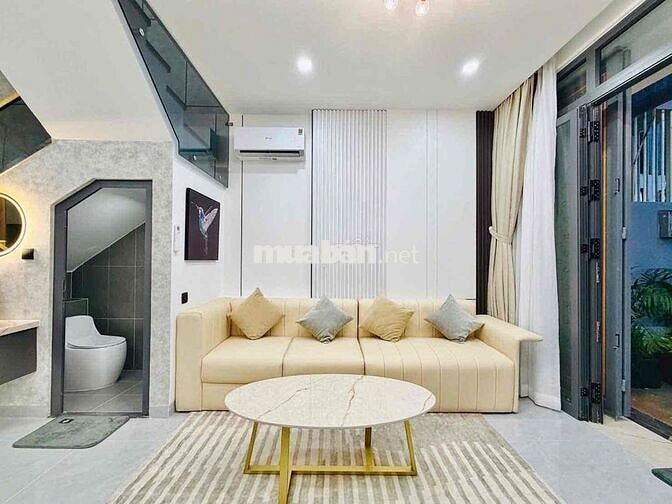 Nhà Mới 1 Trệt 1 Lầu -Hẻm Xe Hơi -Góc 2 Mặt Tiền Lê Văn Thọ