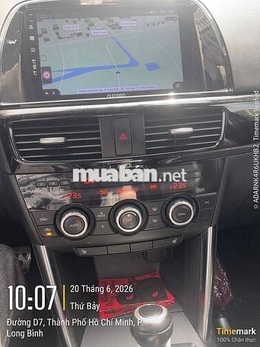 Mazda CX5 2.0AT 2015 113000 km Đen