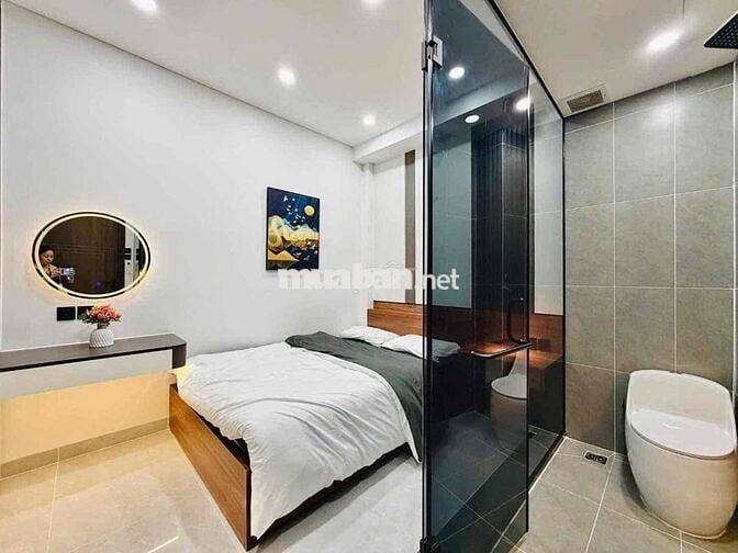 Nhà Mới 1 Trệt 1 Lầu -Hẻm Xe Hơi -Góc 2 Mặt Tiền Lê Văn Thọ