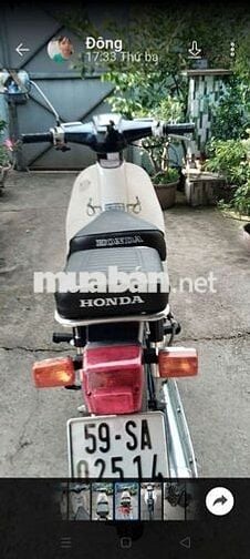 Honda Super Cub 1992. 9chủ bs Sài Gòn 