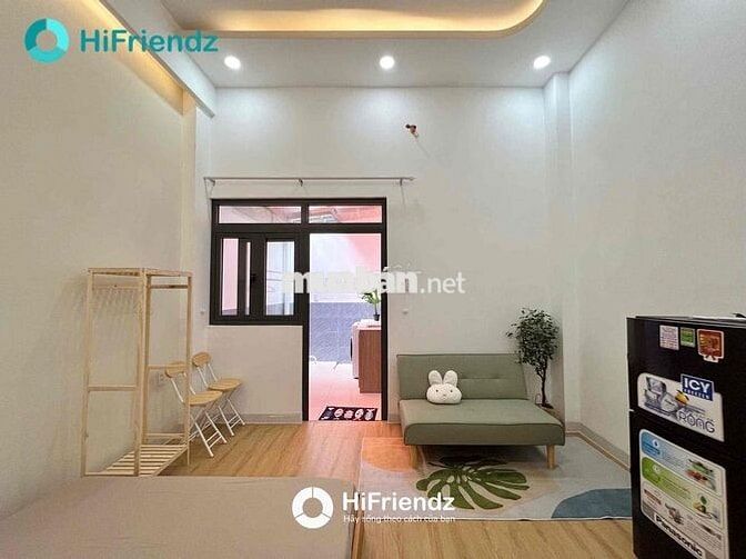 ☑️CHDV 1PN TÁCH BẾP - MÁY GIẶT RIÊNG - FREE XE - NGAY NGÃ TƯ BỐN XÃ