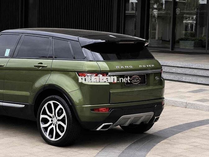 Land Rover Evoque 2014 xanh bộ đội 1 chủ mua mới