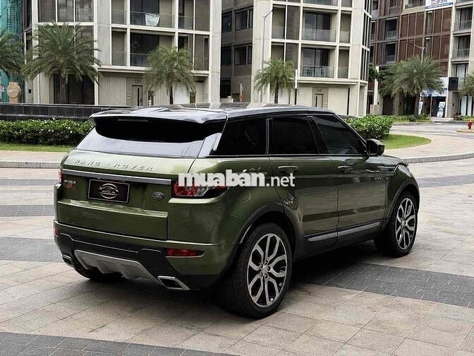 Land Rover Evoque 2014 xanh bộ đội 1 chủ mua mới