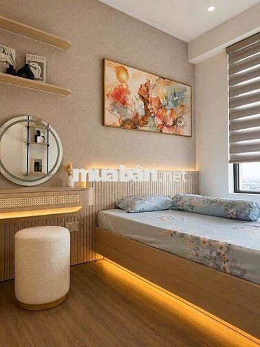 Cho thuê 1PN giá 6tr/tháng sẵn rèm, ML, máy giặt, bao PQL 3 tháng