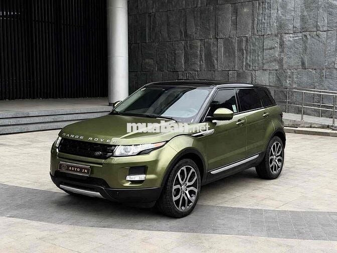 Land Rover Evoque 2014 xanh bộ đội 1 chủ mua mới