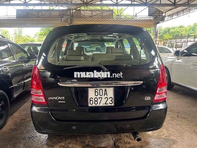 Toyota Innova G Đen Xe gia đình