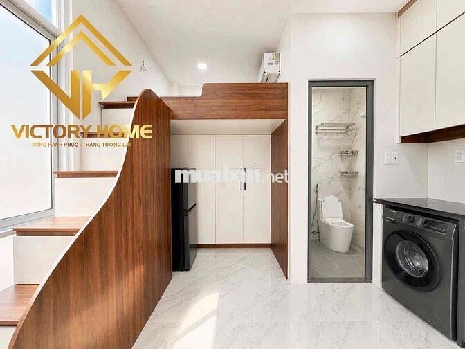 Phòng trọ gác gần GTVT, UEF, HUTECH