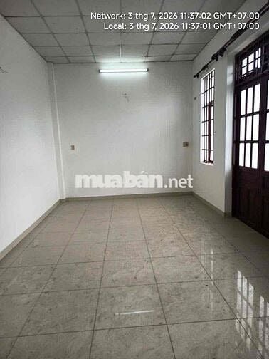 Nhà cho Thuê nguyên căn; 1 trệt, 1 lầu xây kiên cố, 1 phòng khách, kho
