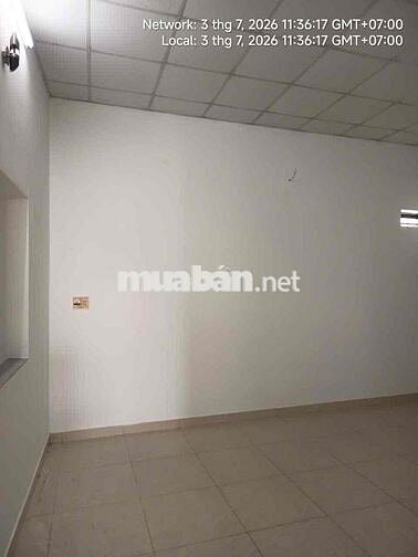 Nhà cho Thuê nguyên căn; 1 trệt, 1 lầu xây kiên cố, 1 phòng khách, kho
