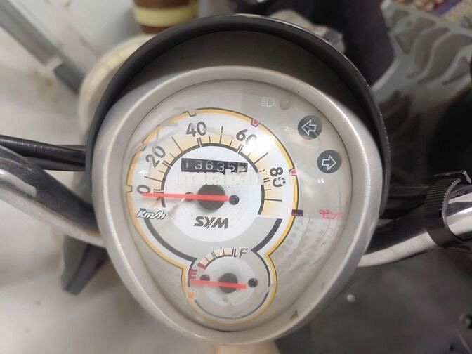 SYM Elite 50cc 2019 Đen 13600km