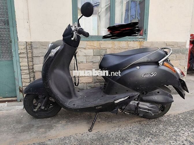 SYM Elite 50cc 2019 Đen 13600km