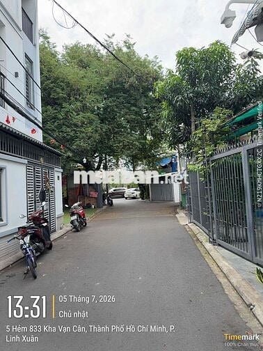 NHÀ LẦU ĐƯỜNG KHA VẠN CĂN PHƯỜNG LINH TÂY THỦ ĐỨC