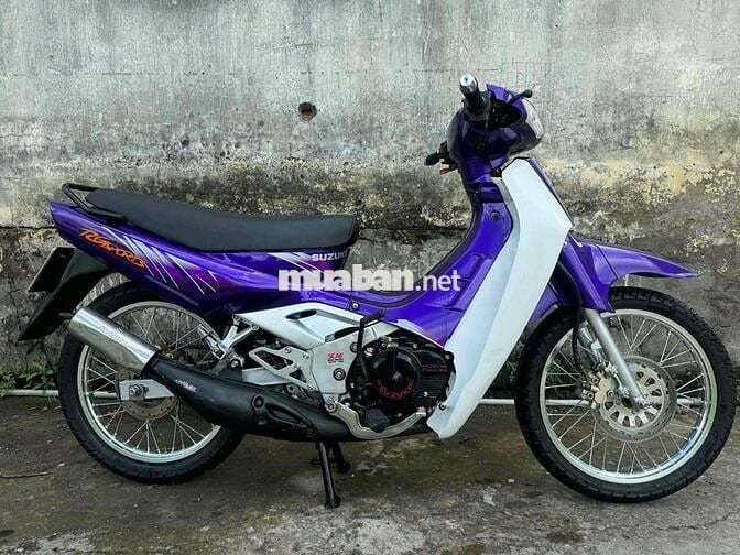 Suzuki RG Sports Tím Trắng Xe máy côn tay