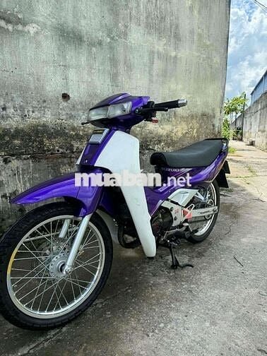 Suzuki RG Sports Tím Trắng Xe máy côn tay