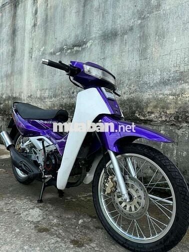 Suzuki RG Sports Tím Trắng Xe máy côn tay
