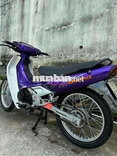 Suzuki RG Sports Tím Trắng Xe máy côn tay