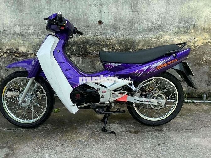 Suzuki RG Sports Tím Trắng Xe máy côn tay