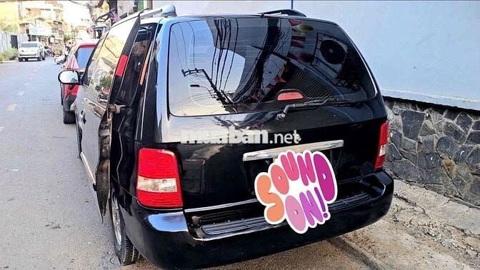 Kia Carnival 2008 Số tự động màu Đen