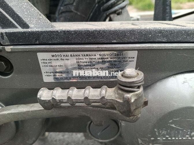 Yamaha Nouvo đk2005 odo 33ng xe VIP 