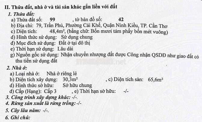 NHÀ MẶT TIỀN TRẦN PHÚ THUẬN TIỆN KINH DOANH,GIÁ TỐT