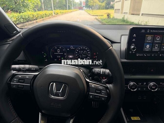 Honda CRV RS Hybrid 2024 Trắng Ngọc Trai 14.000km