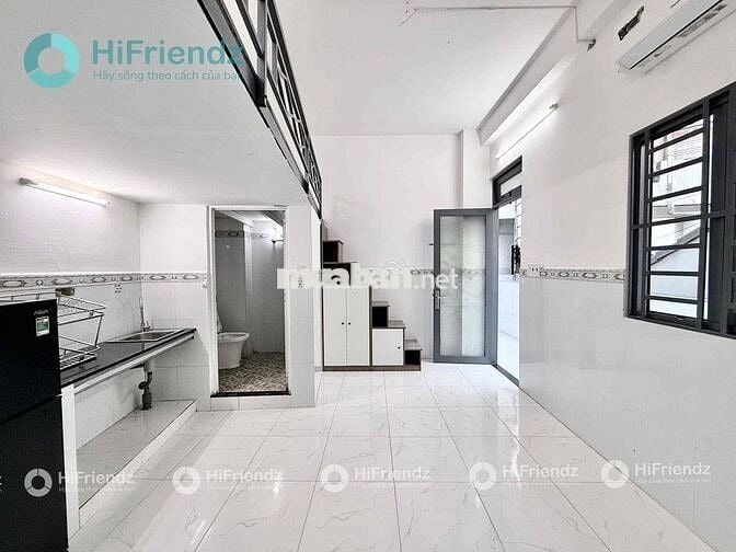 🔥PHÒNG GÁC THANG MÁY NHÀ MỚI FULL NỘI THẤT GIÁ RẺ NGAY KHU SÂN BAY