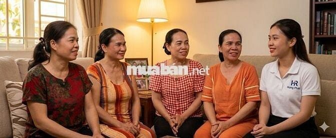 Tìm giúp việc, chăm bé, chăm người già_Lương 8tr