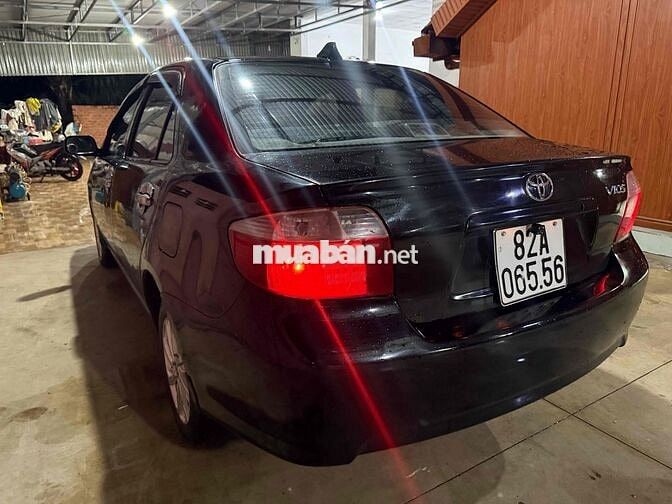 Toyota Vios 2007 Số sàn màu Đen