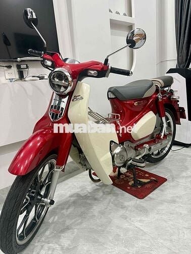 Honda Super Cub 2019 Đỏ trắng xe chạy lướt bs43