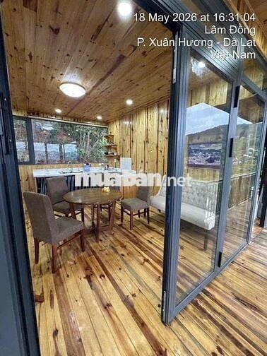 CHO THUÊ VILLA GỖ VIEW 360 độ SIÊU ĐẸP -P3 DALAT -DIỆN TICH : 1000m2