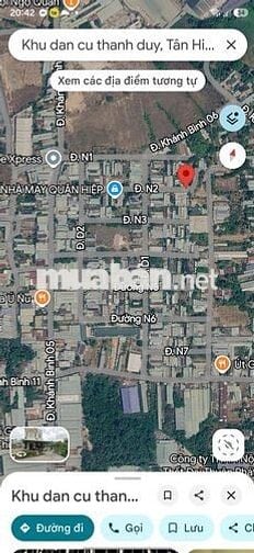 Bán Đất Chợ Khu Dân Cư Thanh Duy