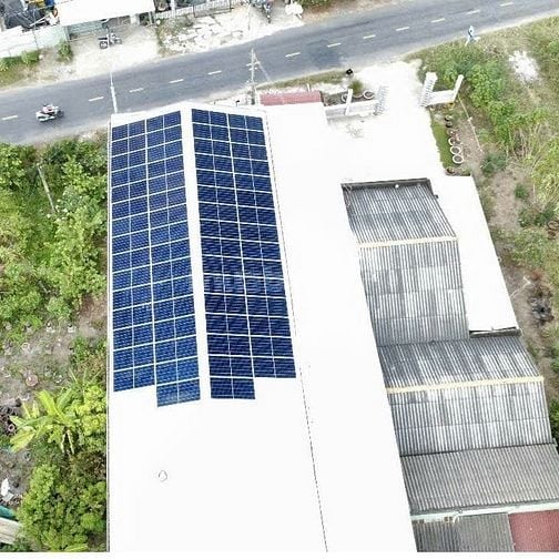 Bán xưởng 2600m2 MT 833D Tân Trụ