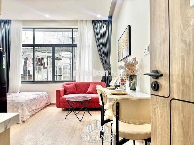 CĂN HỘ DỊCH VỤ FULL NỘI THẤT NGAY CÔNG VIÊN PHẦN MỀM QUANG TRUNG