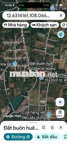 🏡 CHÍNH CHỦ BÁN ĐẤT THỔ CƯ 500m² – EA KAO, TP. BUÔN MA THUỘT, ĐĂK LĂK