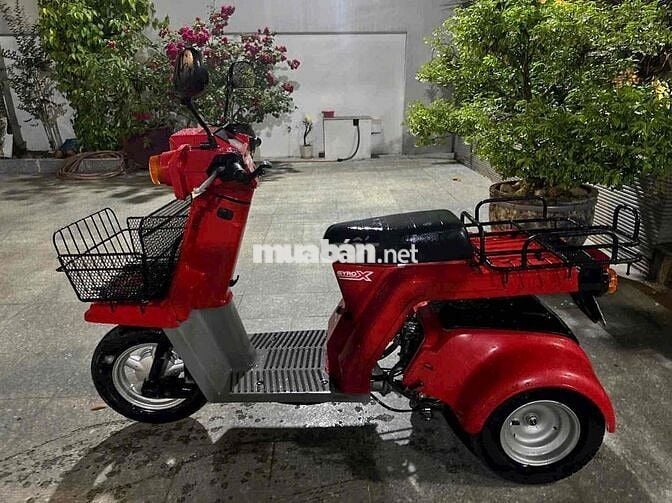 Honda Gyro X Đỏ Nhật Bản Xăng
