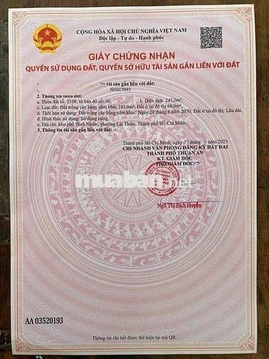 🔥🔥 CHỦ HẠ 200TRIỆU CÒN 3TỶ5 🔥🔥 CẦN BÁN NHANH 🤝