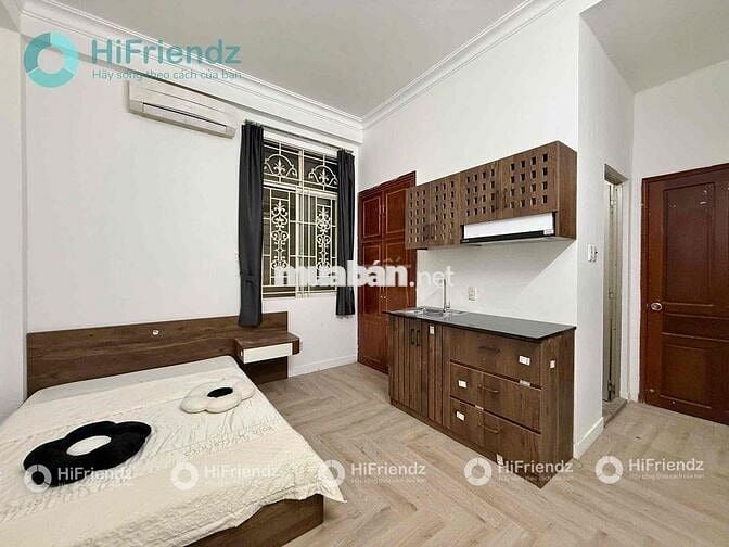STUDIO FULL NỘI THẤT CÓ CỬA SỔ NGAY TRÀ KHÚC