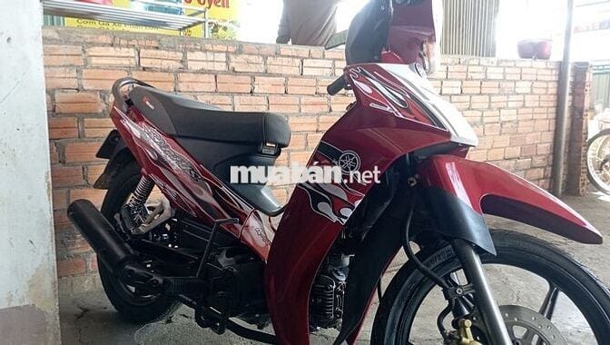 Detech Sirius 50cc Đỏ trắng 50cc