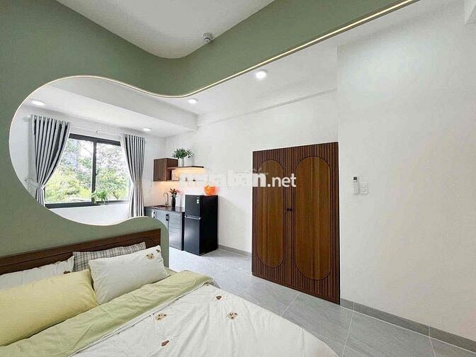 CHO THUÊ CĂN HỘ CỬA SỔ THOÁNG, NỘI THẤT ĐẦY ĐỦ GẦN UEH, BÁCH KHOA Q10