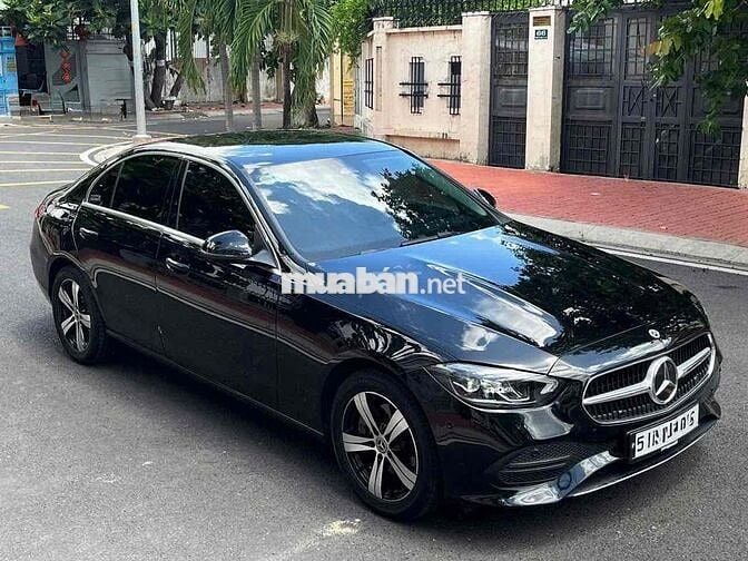 Mercedes-Benz C200 Avantgarde 2022 Đen 20.000 km