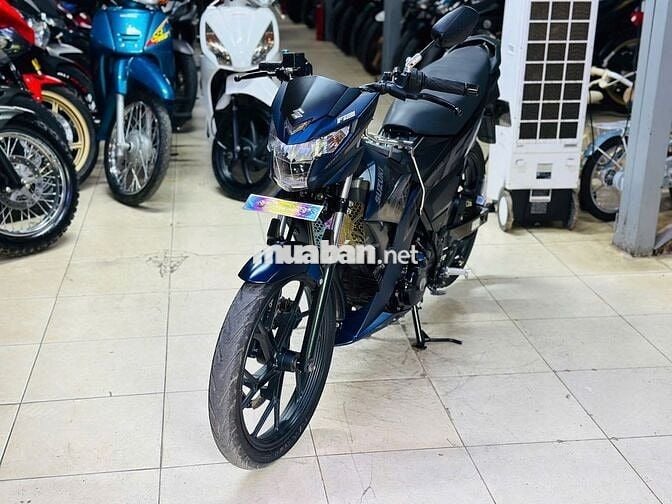 XE MÁY THỊNH PHÁT- SATRIA XANH SẦN ĐI LƯỚT