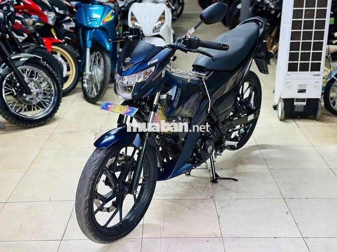 XE MÁY THỊNH PHÁT- SATRIA XANH SẦN ĐI LƯỚT