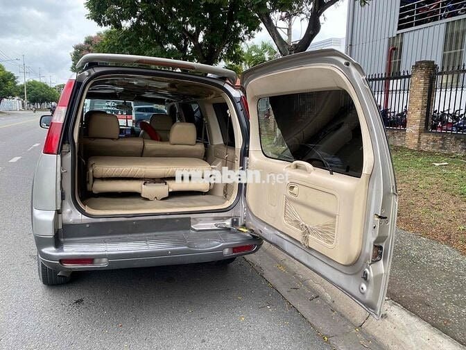 Ford Everest 2008 Bạc 7 chỗ Dầu