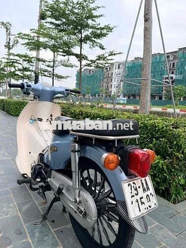 Xe máy Cub 50cc Xanh nhạt