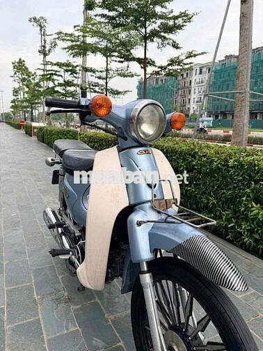 Xe máy Cub 50cc Xanh nhạt