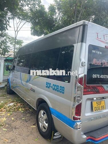 Ford Transit 2016 Bạc Số sàn 16 chỗ
