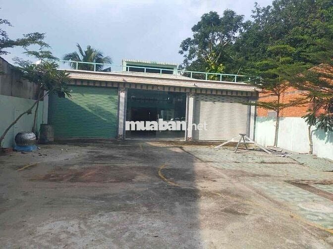 bán nhà xưởng +nhà ở giảm gần 1 nửa tiền còn 3ty5