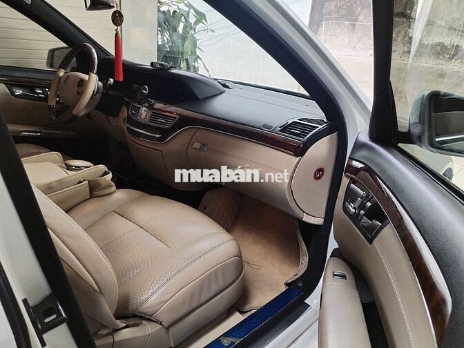 Mercedes S500L w221 2005 Trắng 87.000 km