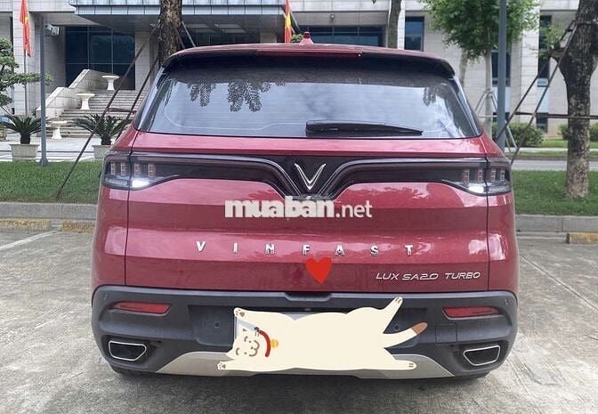 Vinfast Lux SA2.0 Base 2020 35.000 km Đỏ